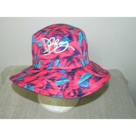 LANOFORPUBLIC Bucket Hat Yeahlano Pink Floral - Picture 1 of 5